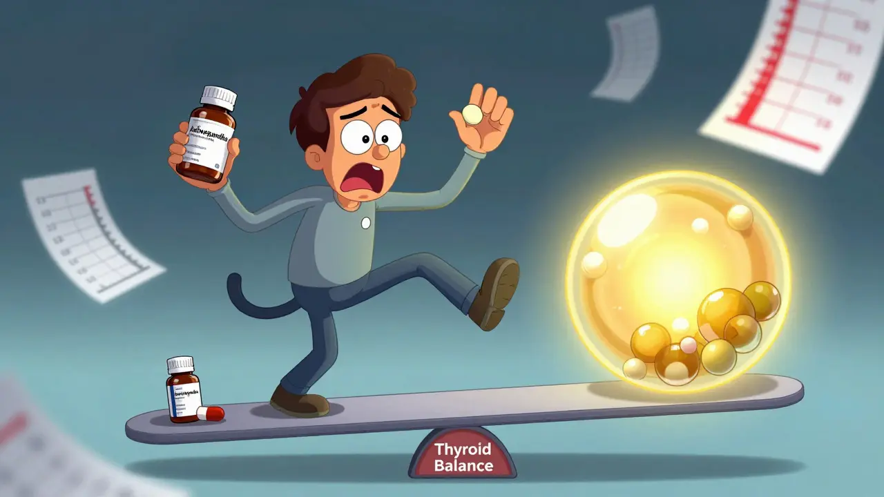 Ashwagandha and Thyroid Medications: The Hidden Risk of Over-Replacement