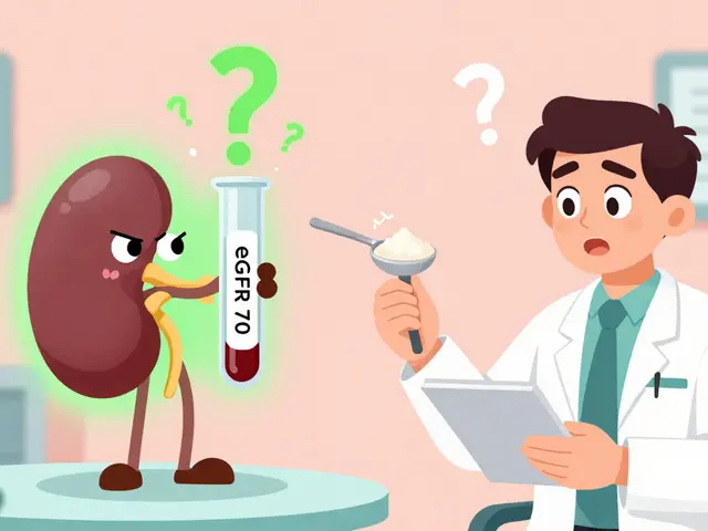 Creatine and Kidney Disease Medications: How to Monitor Renal Function Accurately