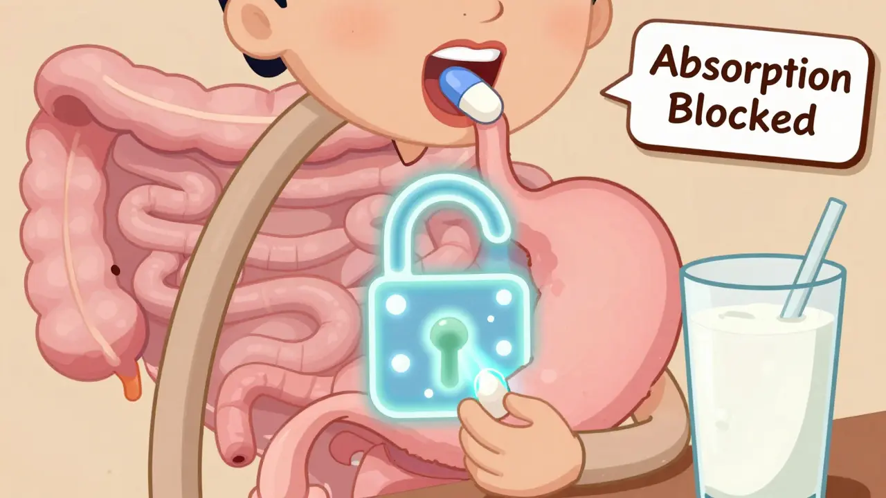 Antibiotics and Dairy: Why Timing Matters for Drug Absorption