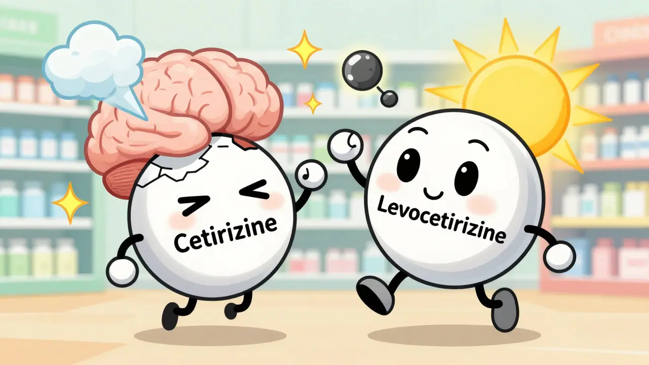 Cetirizine vs Levocetirizine: Which Causes Less Drowsiness and Why