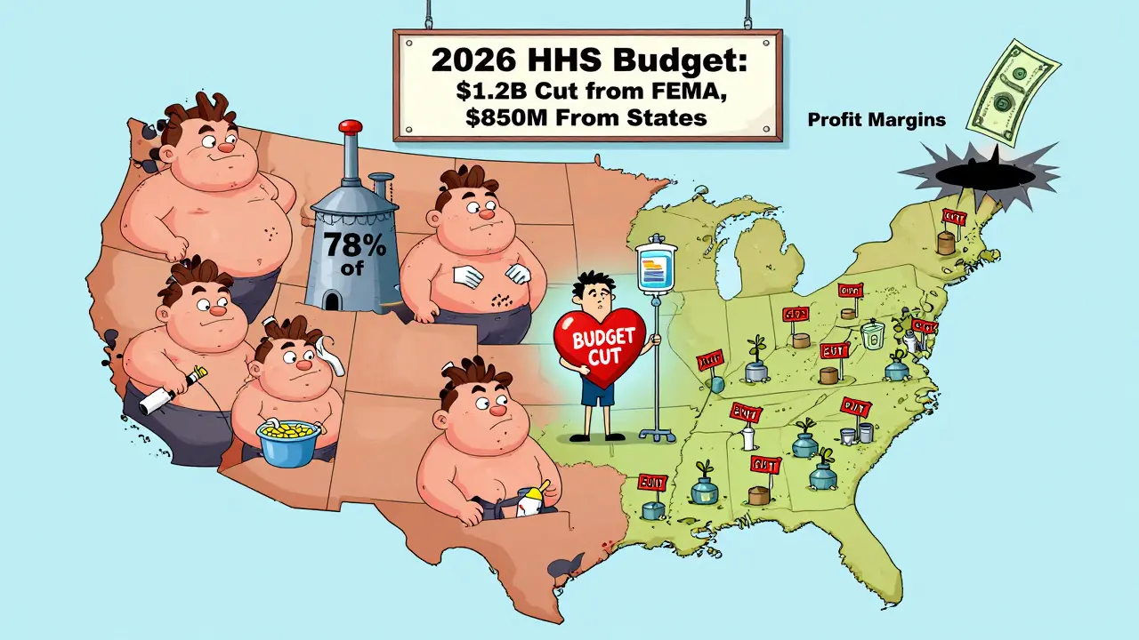 Five large factories dominate U.S. drug production as tiny plants struggle amid budget cuts.